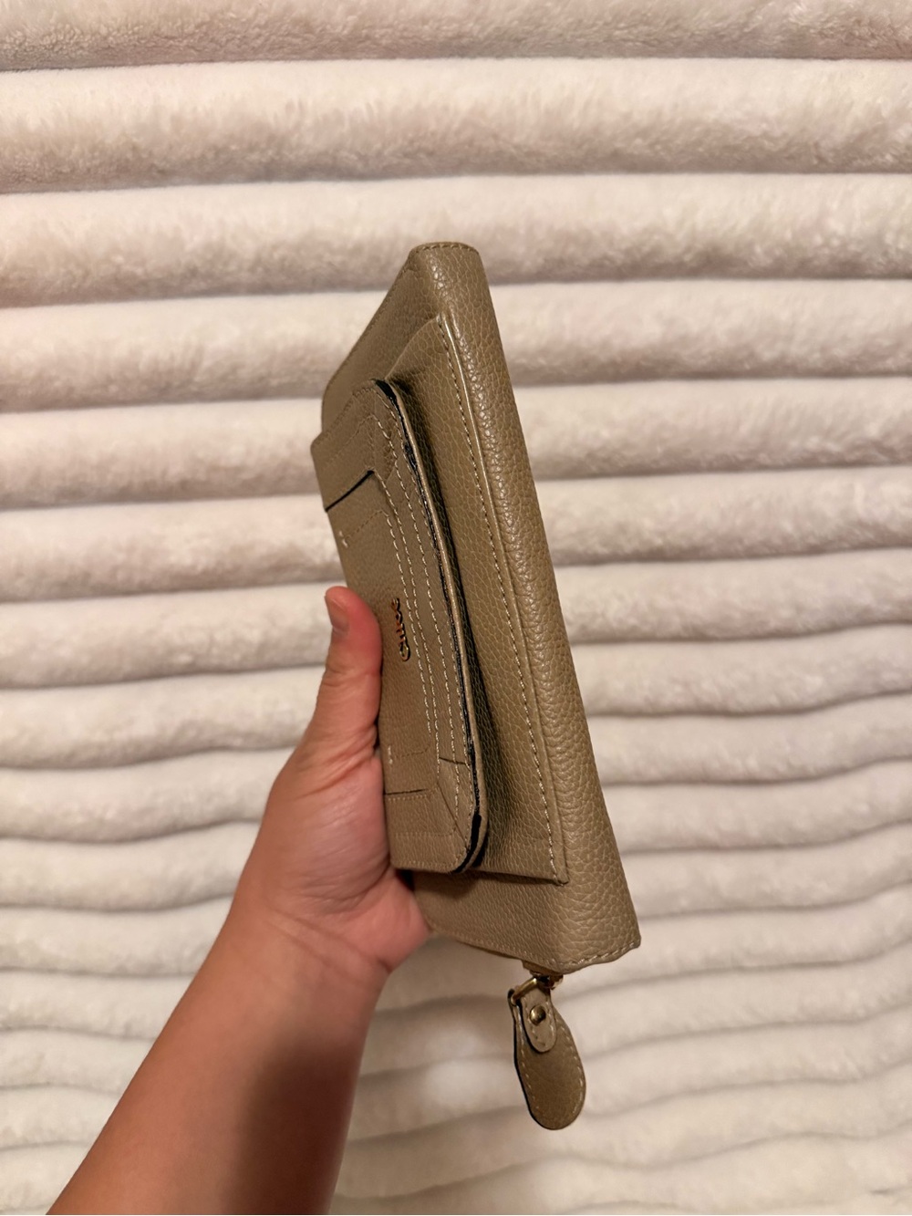 Chloé Paraty Zip Around Long Wallet With Dust Bag - Picture 5 of 16